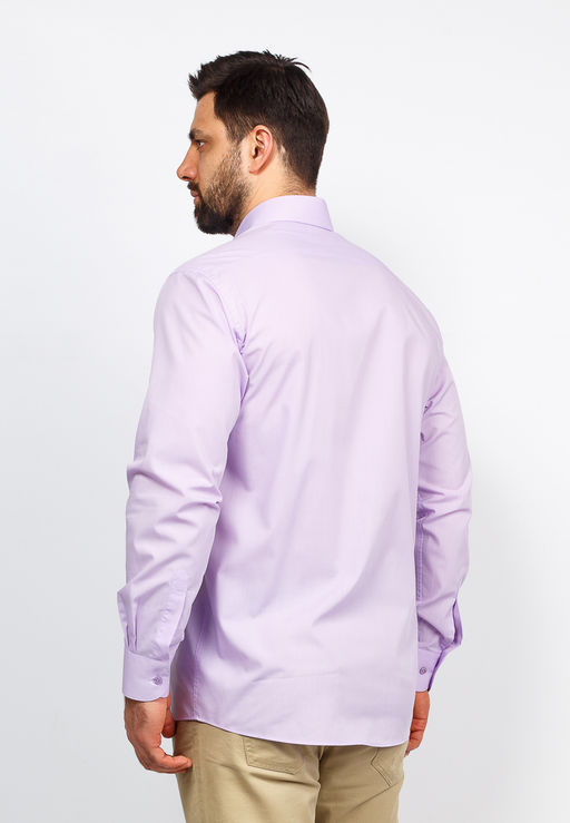 Сорочка мужская длинный рукав CASINO c730/1/pur фото 9
