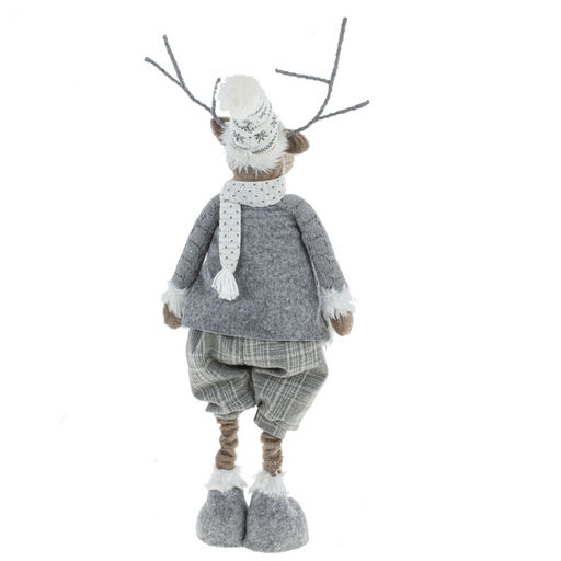 Игрушка набивная "Олень" (телескоп ноги), L49 W20 H116/45 см, 2в.
