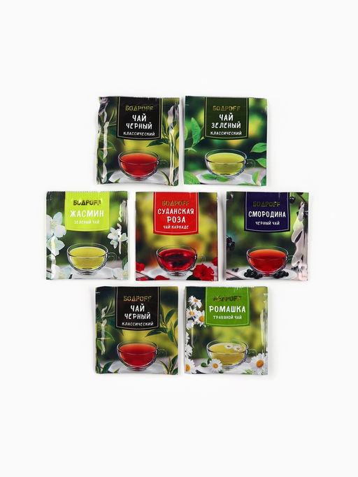 Цена за 2 ш. Чай подарочный Роскошного Нового года, ассорти, 12.6 г (7 пакетиков ? 2 г).