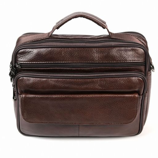 Мужская кожаная сумка 8108 Браун