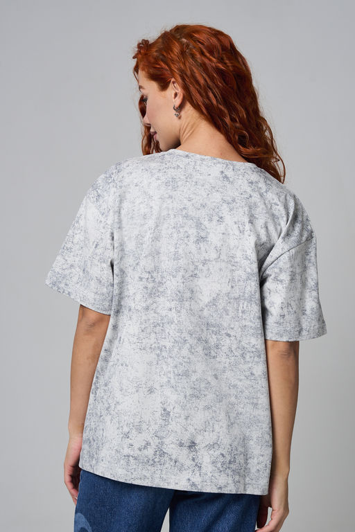 14502 футболка женская оверсайз