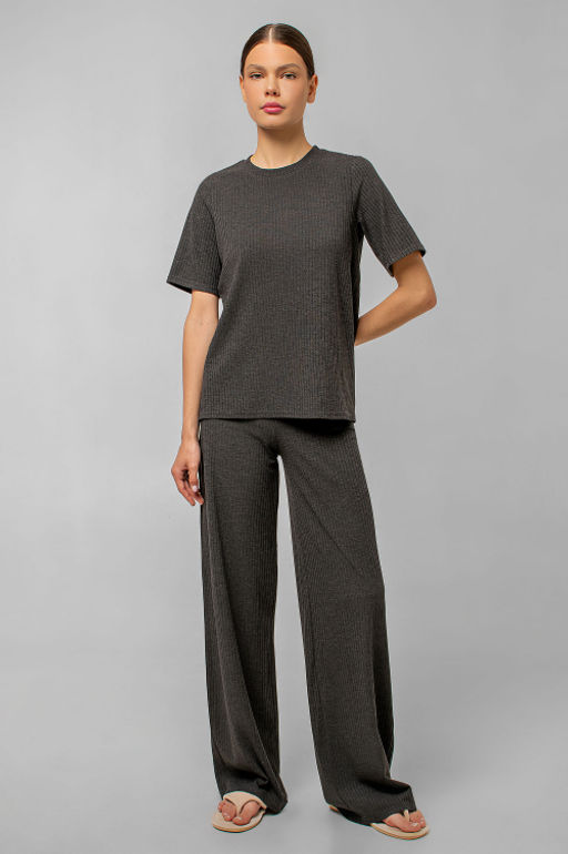 Арт 10401/3 Пижама с брюками 44-52 (5 шт) Цвет:верх-серый, низ-серый