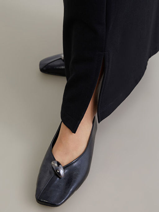 Bisiklet Yaka Sweat Elbise