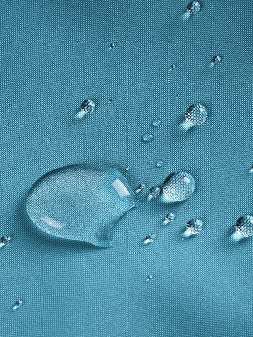 Парка женская софтшелл виндстоппер удлинённая с капюшоном бирюзового цвета 9614_1Br