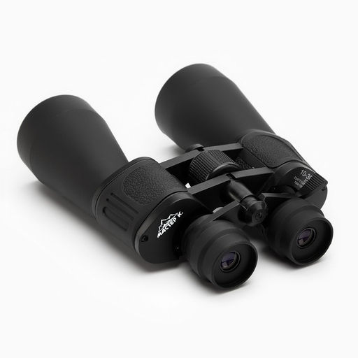 Бинокль 10-30×60 «Турист», с регулируемым зумом 10-30, черный, линзы рубин