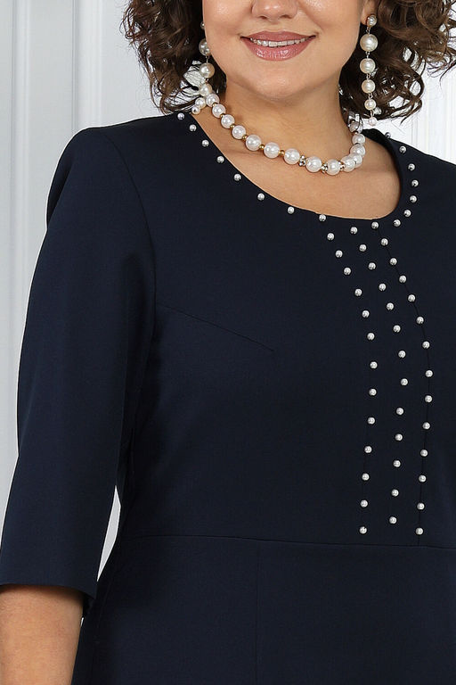 Платье Ninele 7431-Р темно-синий - Mira fashion фото 1212