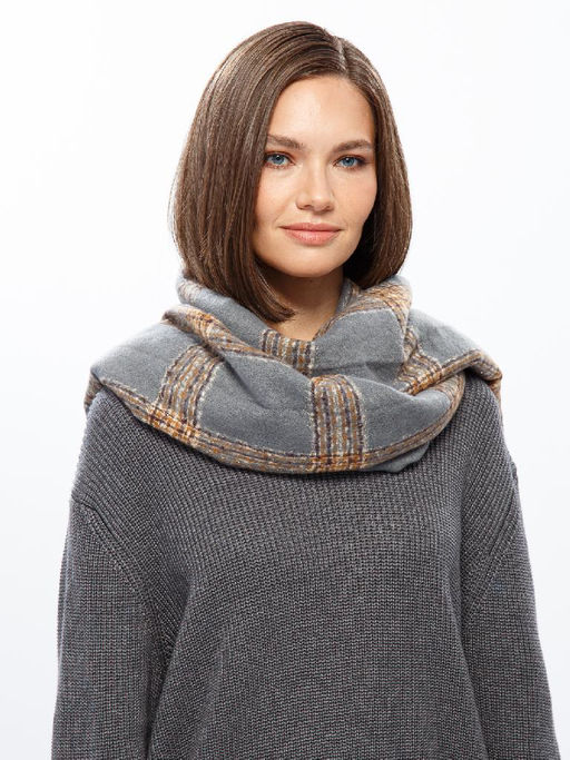 Палантин жен. шерсть+хл+акр 65х180 LG72-981-19 - Labbra фото 3