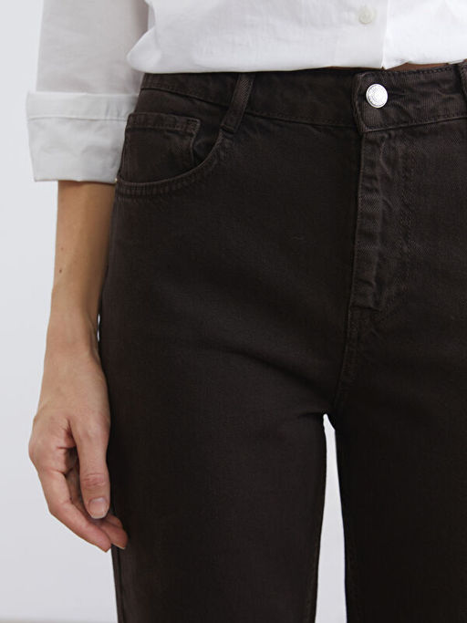 Straight Fit Kad?n Jean Pantolon
