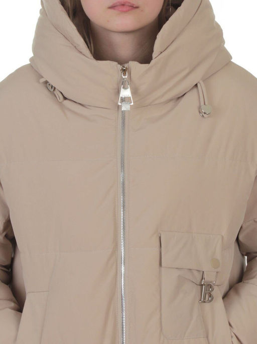 2396 BEIGE Куртка зимняя женская (150 гр. холлофайбер)