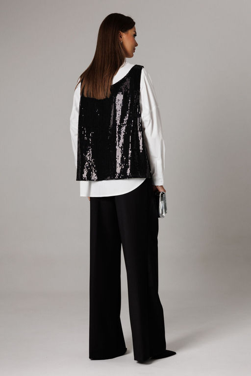 Костюм Lars Style 1169 черный, оттенки белого