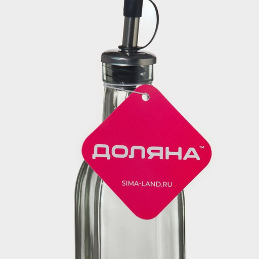 Бутылка стеклянная для соусов и масла Доляна Дерево оливы, 500 мл, 5,530 см  фото 5