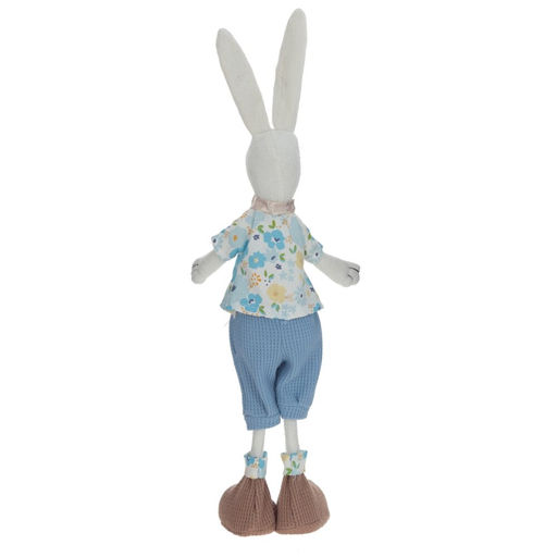 Игрушка набивная "Заяц", L13 W10 H36 см, 2в.