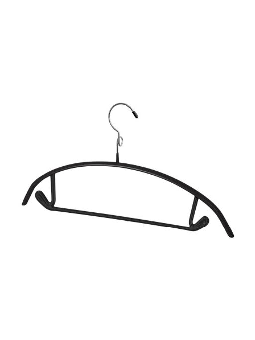 VAL GR-213R11S6 Вешалка мет., 42*23*1.2 см, набор 6 шт., c перекл., крючком д/экон. места, сер., шт - Valiant фото 10