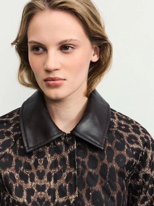 Куртка оверсайз с акцентным воротником ZR2604102209-259 / Zarina  фото 7