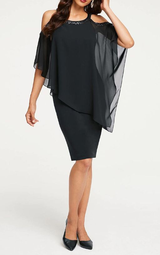 Платье, черное - Patrizia dini фото 5