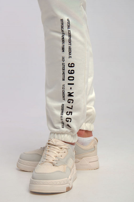 Арт. 2532 Костюм с брюками женский 44-50 (4 шт) Цвет:верх-молочный, низ-молочный - Калинка фото 22