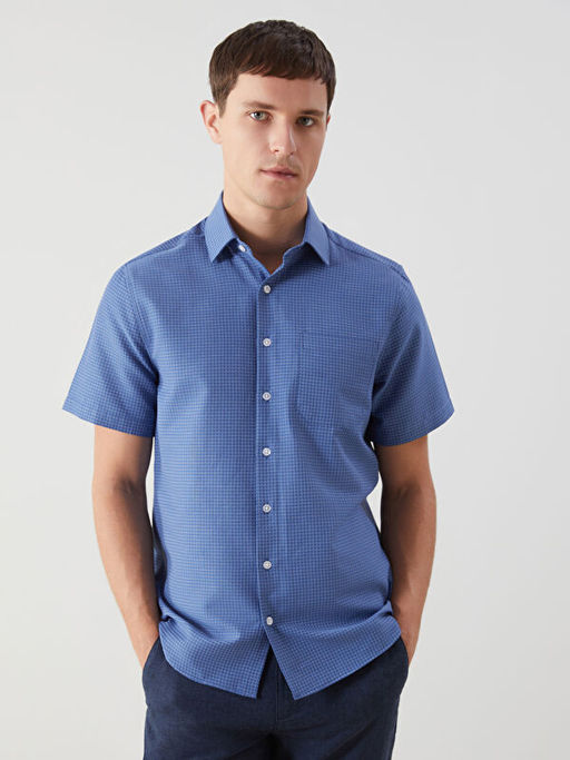 Regular Fit Ekose Erkek G?mlek