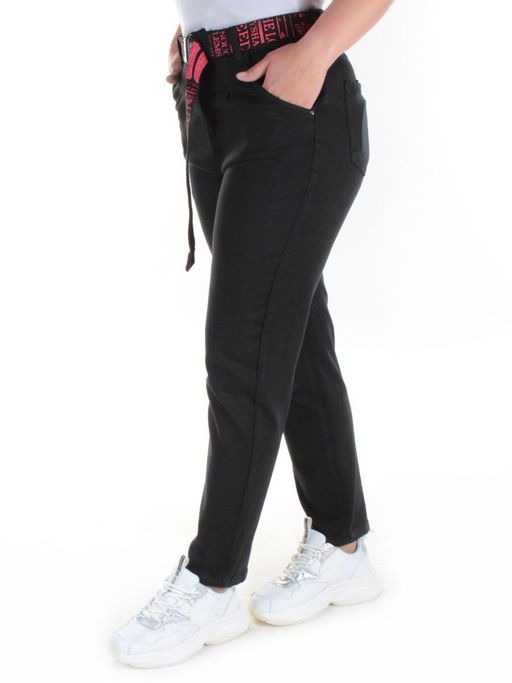 1003 Джинсы-бананы женские RONG JOJO - Фабричный китай фото 3