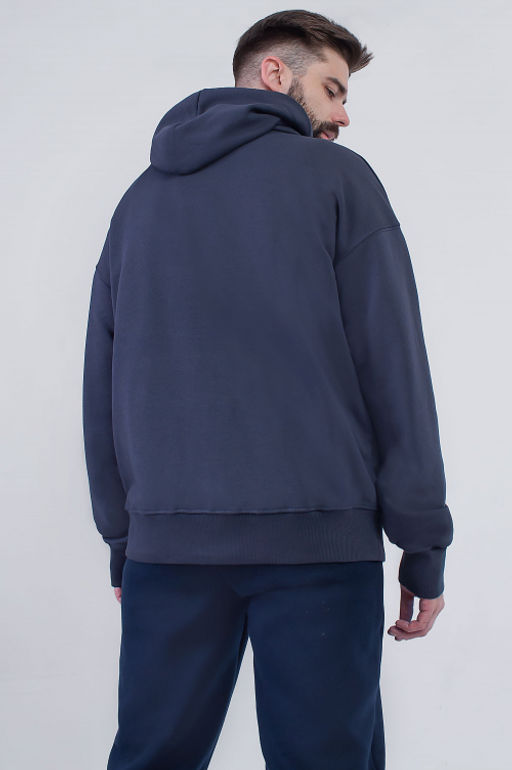 Арт. 6588 Толстовка мужская 46-54 (5 шт) Цвет:Антрацит - Идеал фото 10