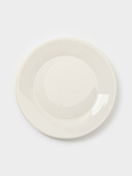 Тарелки Доляна White Label, набор 4 шт., d=22.5 см, фарфор, белые