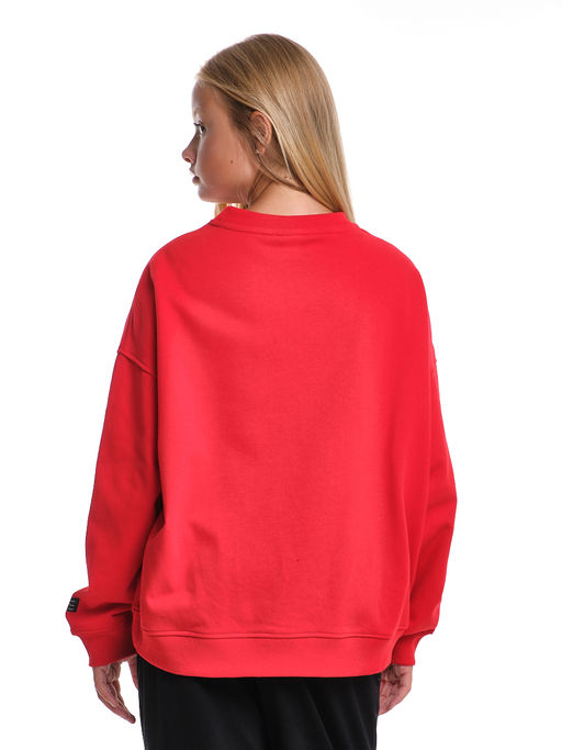 Толстовка для девочки 22-7632 красный - Mini maxi фото 9