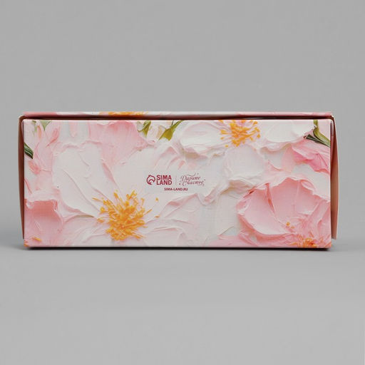 Цена за 5 шт. Кондитерская упаковка, коробка с ламинацией «Мазки», 17 х 7 х 4 см