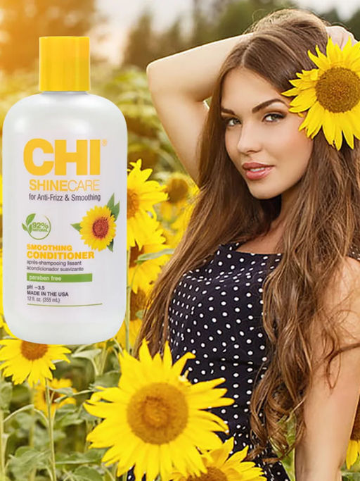 Chi ShineCare smoothing кондиционер для гладкости и блеска волос 355 мл  фото 6