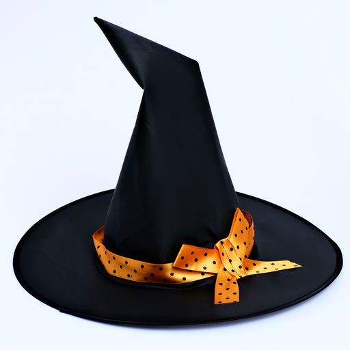 Карнавальный костюм «Милая ведьма»: платье, шляпа, гольфы, брошка, рост 116-122 см, оранжевый