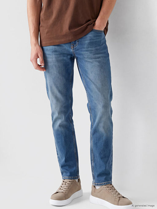 750 Slim Fit Erkek Jean Pantolon