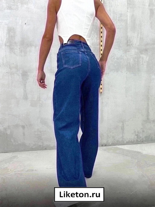 Джинсы палаццо, Артикул: 134076 - Liketon фото 2