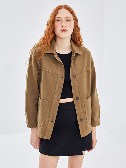 Oversize Kad?n G?mlek Ceket