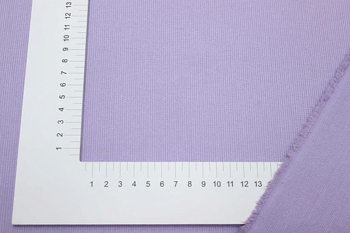 Микровельвет цв.Сиреневый, ш.1.45м, хлопок-100%, 190гр/м.кв - Купава фото 2
