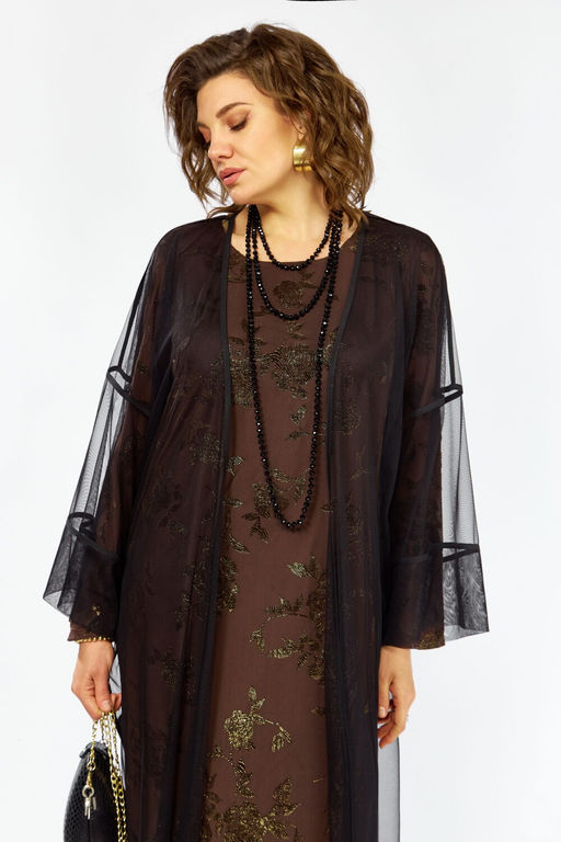 Костюм LADY SECRET 25306 коричневый + черный