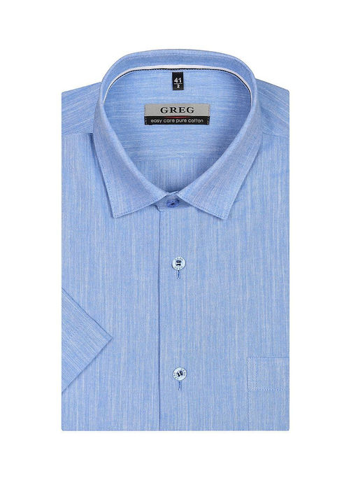 Сорочка мужская короткий рукав GREG 230/201/FLOR/1p фото 4