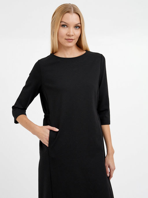 платье черное с карманами - Glenfield фото 4