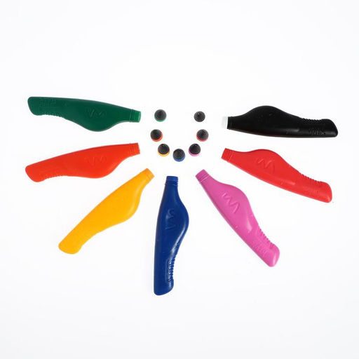 Цена за 2 шт. 3D-ручка, сменный блок, 20 г геля, твердеет при УФ-свете, цвета МИКС - Simaland фото 2