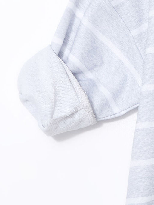 Bisiklet Yaka Uzun Kollu Bask?l? Erkek Bebek Sweatshirt - Waikiki фото 2