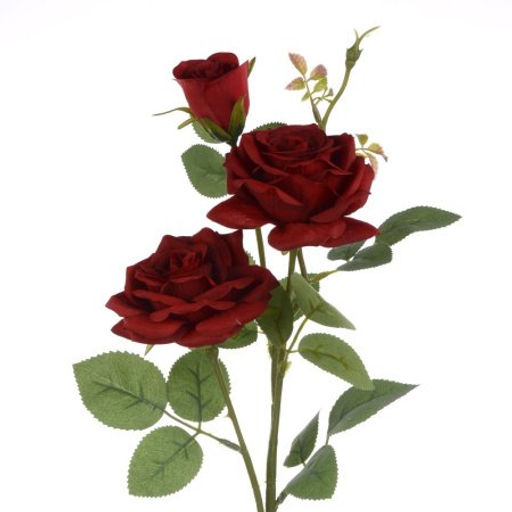Цветок искусственный Роза 63 см / GT41-27 /уп 72/720/ - Галеонтрейд фото 3
