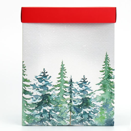 Коробка подарочная новогодняя складная с 3D эффектом «Сказочных моментов», 18×14×23 см