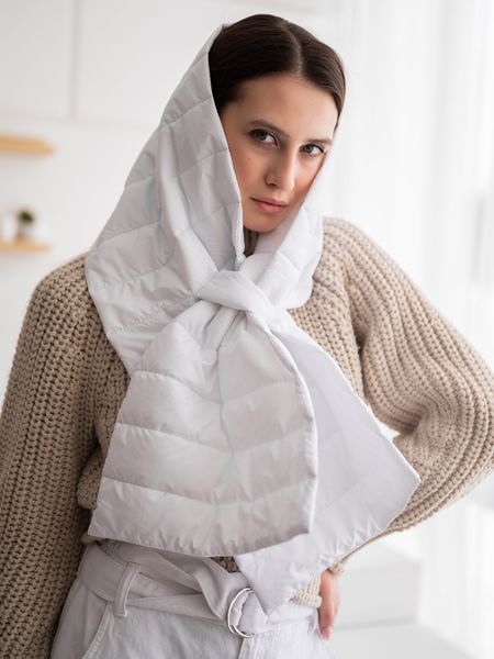 Шарф белый - Yollochka фото 5