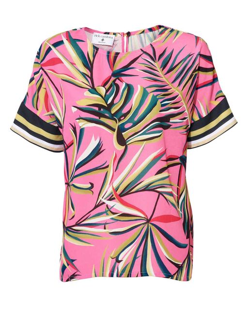 Блузка, розовая - Linea tesini фото 2