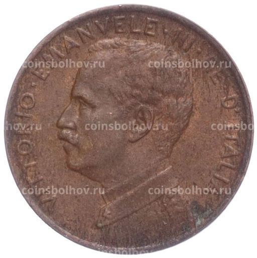 Монета 1 чентезимо 1916 года Италия