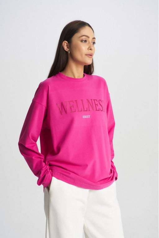 Лонгслив WELLNESS Bright Pink - Erist store фото 4