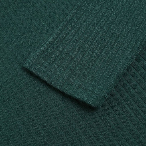 Костюм женский (лонгслив, брюки) MINAKU: Casual Collection, зелёный, размер 48