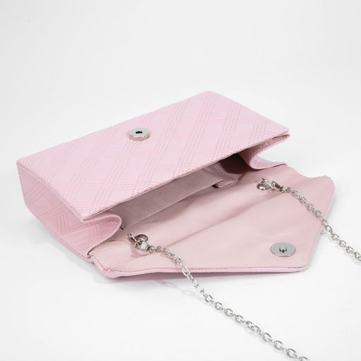Сумка-клатч на клапане, цвет розовый - Simaland фото 6