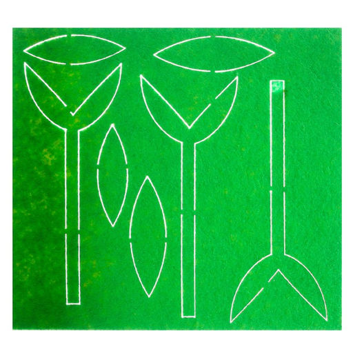 Набор для творчества. Открытки из фетра «Цветы»