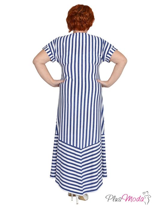 Платье Модель №1152 размеры 44-84 - Plusmoda фото 3