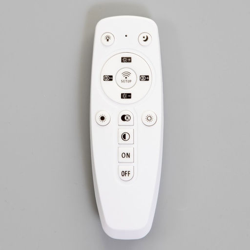 Люстра с ПДУ 59117/8WT, LED, 240 Вт, 3000-6000К, диммер, белый, 55×55×10 см