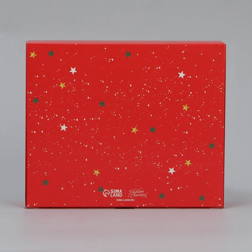 Цена за 5 шт. Коробка складная «С Новым годом», 20×17×6 см
