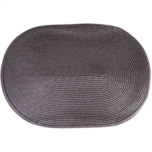 Салфетка для стола овальная / brown /уп 6/300/ 30х45 см - Галеонтрейд фото 2